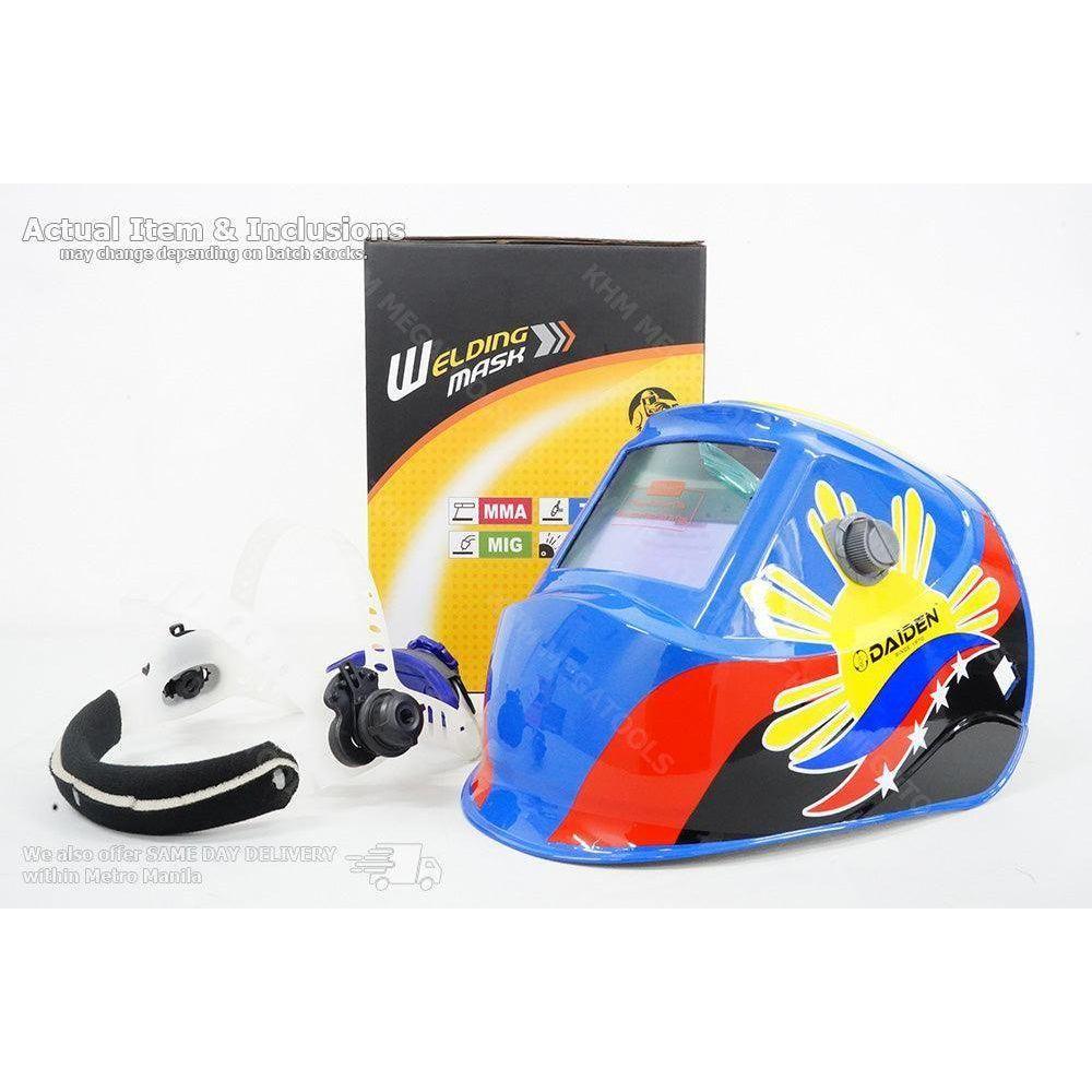Daiden Auto Darkening Helmet / Mask for Welding - KHM Megatools Corp. Daiden Auto Darkening Helmet / Mask for Welding - KHM Megatools Corp.